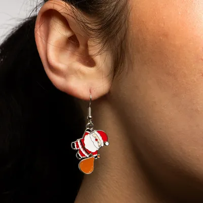 Bijoux - Boucles d'oreilles de Noël - SNAZZY SANTA APS