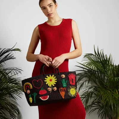 Sacs et cabas - Emoji Black Bag - SHICATO HANDCRAFTED