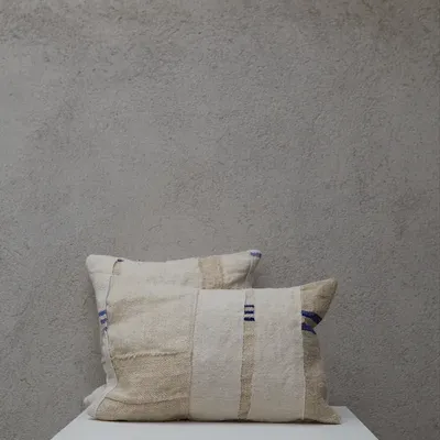 Fabric cushions - quilted pillow III. - GOVOU FABRICS