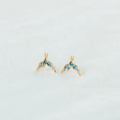 Bijoux - Boucles d'oreilles Queue de Baleine - CÂPÂ JEWERLY