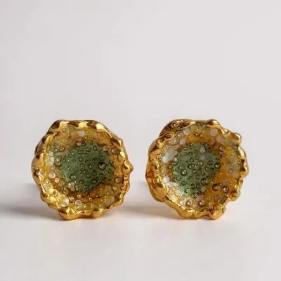 Bijoux - Boucles d'oreilles Coca M - CÂPÂ JEWERLY