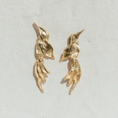 Bijoux - Boucles d'oreilles Pendantes Colibris - CÂPÂ JEWERLY