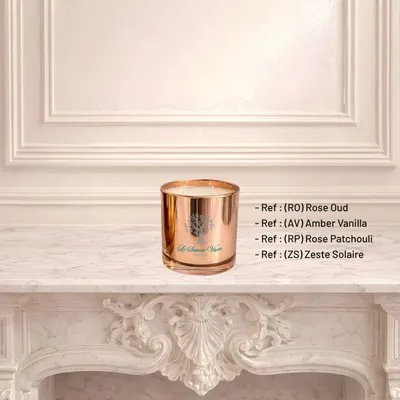 Verre d'art - Signature Elite Medium, Rose Gold - - LE SAVOIR VIVRE FRANCE