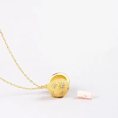 Jewelry - CÂPÂ Secret Box Pendant Necklace - CÂPÂ JEWERLY