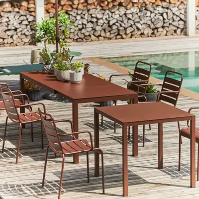 Lawn tables - ARIA - EXTENDABLE TABLE - FIAM SRL