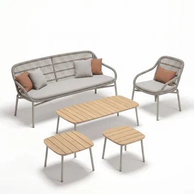 Lawn sofas   - Salon MANTEA - EMPREINTE DU TEMPS