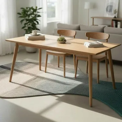 Contemporary carpets - Contemporary Hand Woven Matka Wool Area Rug - "Noora - Driftwood Teal" - NUZRAT CARPET EMPORIOUM