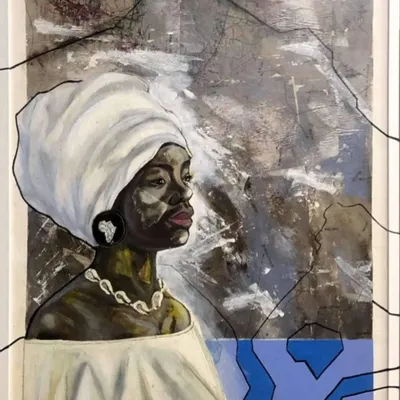 Wall ensembles - A prayer for change - A KHOMOTSO ART