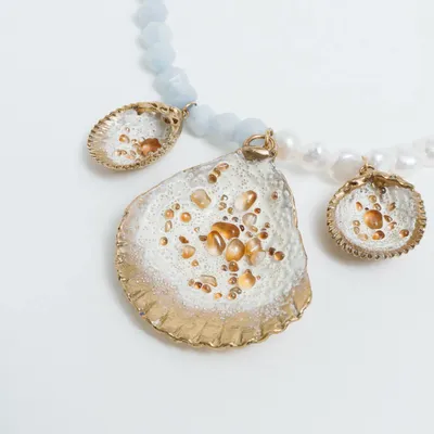 Jewelry - Atlantic Beaded Necklace - CÂPÂ JEWELRY