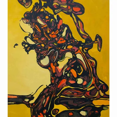 Pièces uniques - Dancing Roots Wall Art | 60x73 cm - ELCIELA