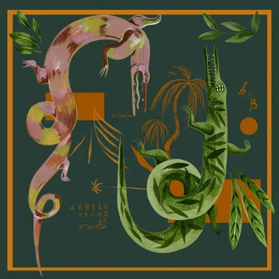 Foulards et écharpes - Jungle Dreams Foulard en soie | 90x90 cm - ELCIELA