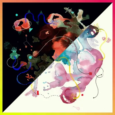 Foulards et écharpes - A day under the sea Silk Scarf | 90x90 cm - ELCIELA