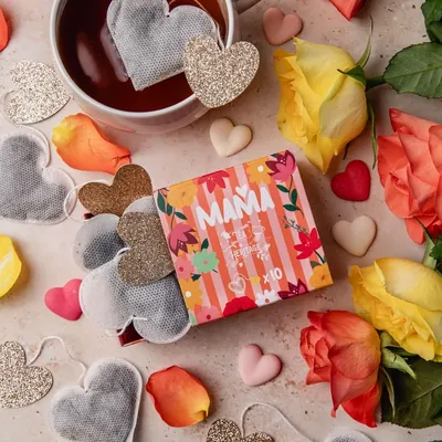 Café et thé - Coffret Mama - 10 sachets de thé vert Jasmin - TEA HERITAGE