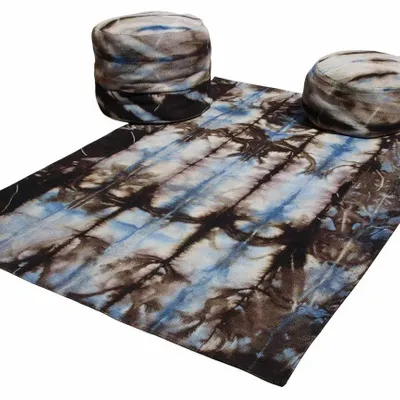 Contemporary carpets - The Hand woven - Dyed Wool Rug Series - BD1017 - NUZRAT CARPET EMPORIOUM