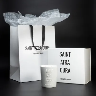 Cadeaux - Grande Bougie - Cannabis Laurier - SAINT ATRA CURA