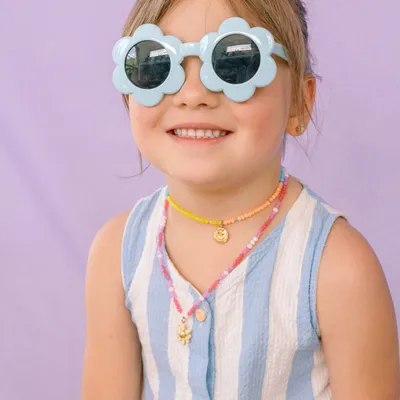 Jewelry - Happy Face Beaded Necklace - CÂPÂ JEWELRY