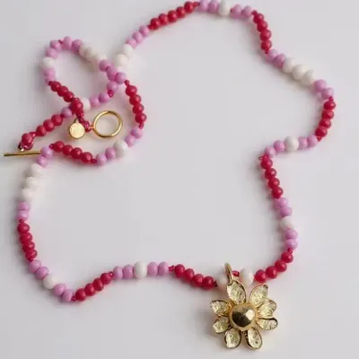 Jewelry - Daisy Flower Beaded Necklace - CÂPÂ JEWELRY