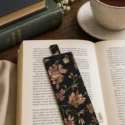 Homewear - Bookmark made from recycled saris - I WAS A SARI