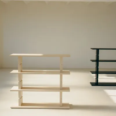 Bibliothèques - Bibliothèque en bois peint noon - NOBODINOZ