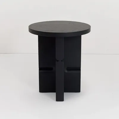 Bibliothèques - Tabouret et table d'appoint en bois peint noon - NOBODINOZ