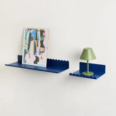 Etagères - Petite étagère murale en acier laqué - NOBODINOZ