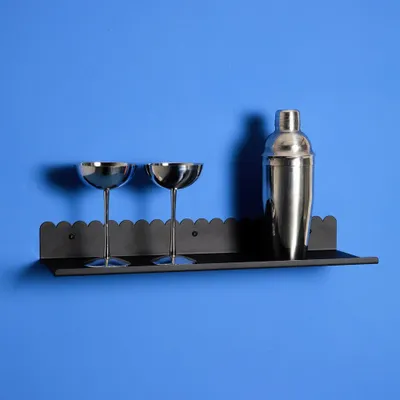 Etagères - Grande étagère murale en acier laqué - NOBODINOZ