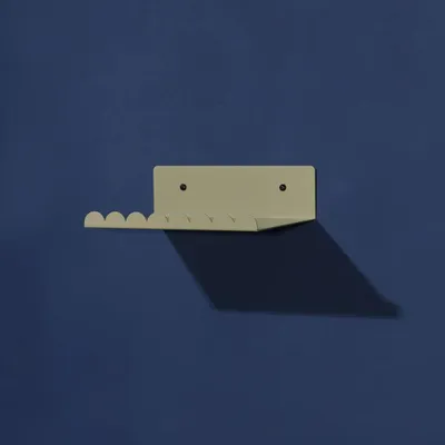 Etagères - Petite étagère murale en acier laqué - NOBODINOZ