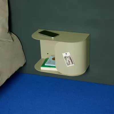 Etagères - Table de nuit murale en acier - NOBODINOZ