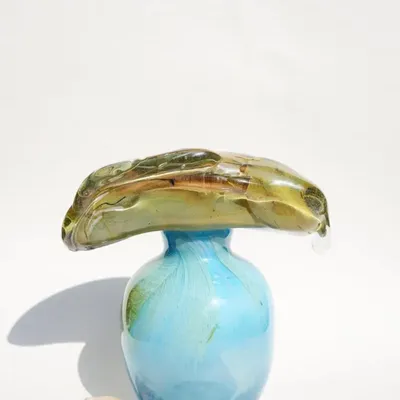 Vases - Collection de vases en verre «Between Water and Stone» - GALERIE SANA MOREAU