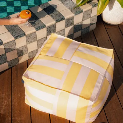 Fauteuils de jardin - Pouf d'extérieur ottoman - taille adulte - Otto - NOBODINOZ