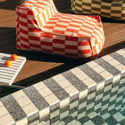 Fauteuils de jardin - Pouf long d'extérieur - taille adult - Matteo - NOBODINOZ