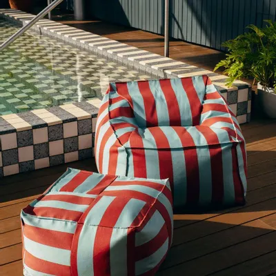 Fauteuils de jardin - Fauteuil-pouf d'extérieur - taille adulte - Lenny - NOBODINOZ