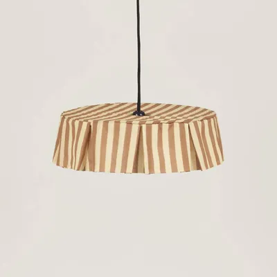 Abat-jours - Abat-jour pour suspension en voile de coton diam. 40 cm - Vibes - NOBODINOZ