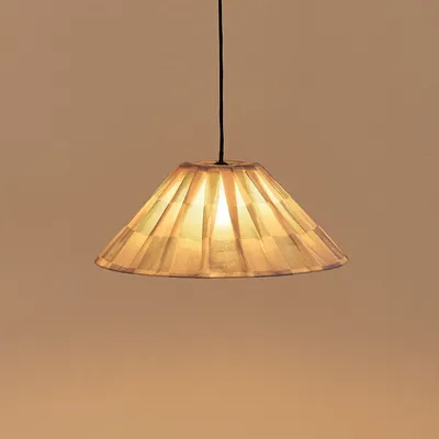 Abat-jours - Abat-jour plissé pour suspension 50 cm Ava - NOBODINOZ