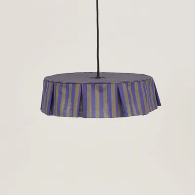 Abat-jours - Abat-jour pour suspension en voile de coton diam. 40 cm - Vibes - NOBODINOZ