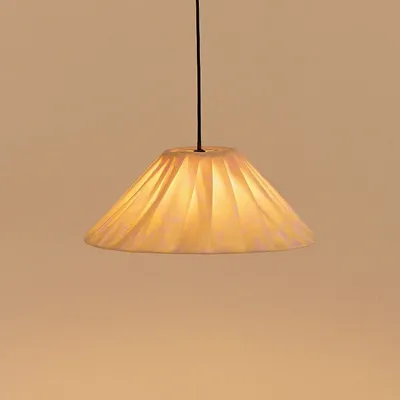 Abat-jours - Abat-jour plissé pour suspension 50 cm Ava - NOBODINOZ