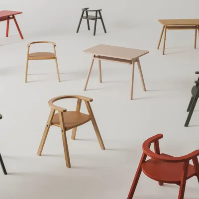 Tables et chaises pour enfant - Bureau enfant Growing Green - NOBODINOZ