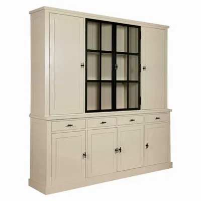 Storage boxes - Kubic Metal 2x4 door 4 drawer cabinet - XO INTERIORS
