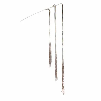 Autres décorations de Noël - SEQ.HANG.FOIL/TINS.ON CLIP CHAMP 132CM - GOODWILL M&G