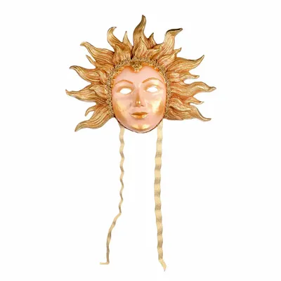 Autres décorations de Noël - PAP.M.SUN KING SUN MASK TT GLD 46CM - GOODWILL M&G