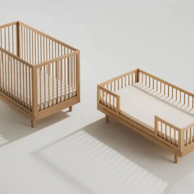 Lits - Lit enfant en chêne massif Pure - NOBODINOZ