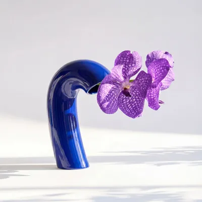 Vases - VITA Vase - Cobalt Blue - BIBAH