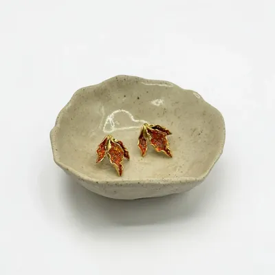 Ceramic - Small Ceramic Jewelry Dish - CÂPÂ JEWELRY