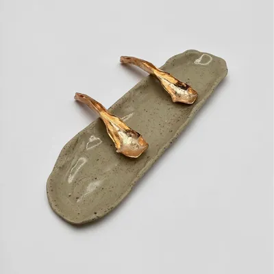 Ceramic - Long Ceramic Jewelry Dish - CÂPÂ JEWELRY