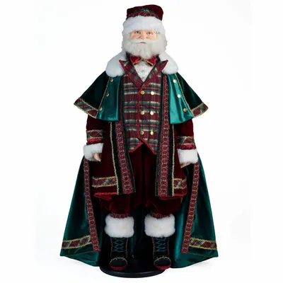 Other Christmas decorations - Christopher Tidings Santa Doll 32-Inch - GOODWILL M&G