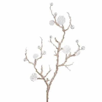 Other Christmas decorations - JEWEL GLT TWIG STEM GLD/CHAMP/CLR 56CM - GOODWILL M&G