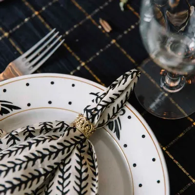 Table linen - Napkin wreath - BONCOEURS