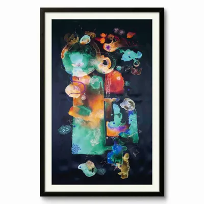 Pièces uniques - Siren's Scroll Art Mural | 90x140 cm - ELCIELA