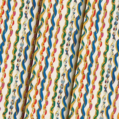 Pinces - Chained Memories Silk Twilly - ELCIELA