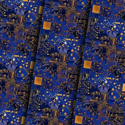 Pinces - Chipped Blue Silk Twilly - ELCIELA